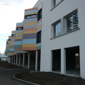 Détail facade CMI Romagnat