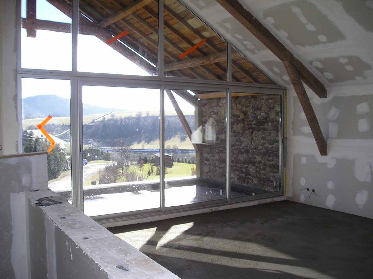 Intérieur vue panoramique Maison d'Espinasse