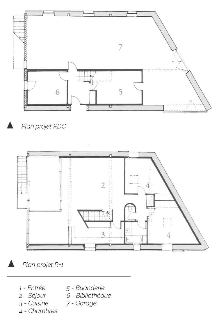 Plan Maison d'Espinasse