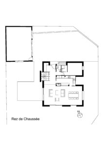 Plan rez de chaussée